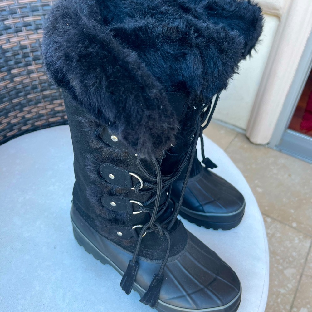 Heavy duty boots for winter